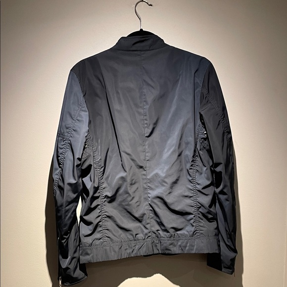 Diesel Men’s Teflon Jacket | Lightweight J-Rise Motorcycle Nylon Jacket - Picture 8 of 16